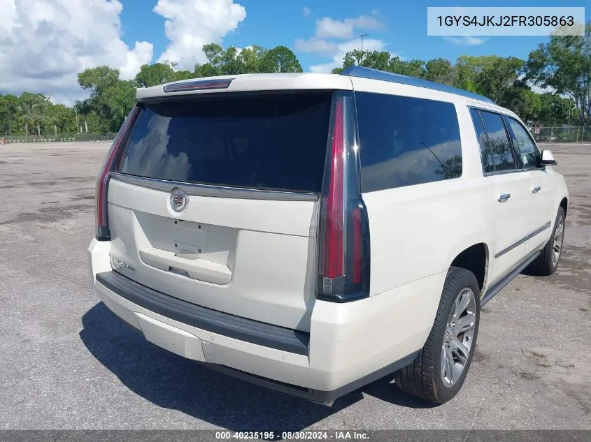 1GYS4JKJ2FR305863 2015 Cadillac Escalade Esv Premium