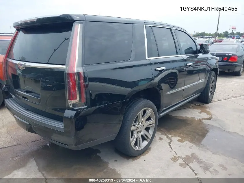 1GYS4NKJ1FR540455 2015 Cadillac Escalade Premium