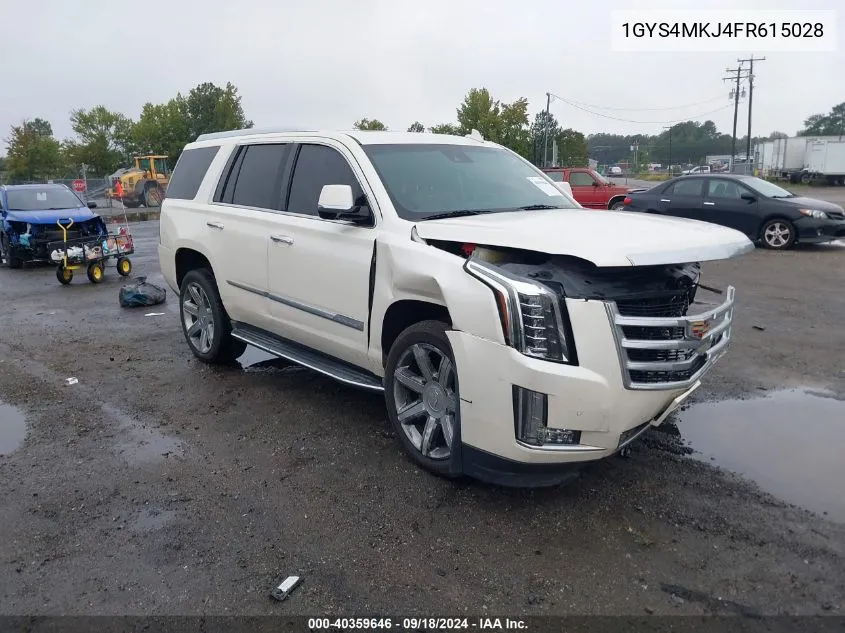 1GYS4MKJ4FR615028 2015 Cadillac Escalade Luxury