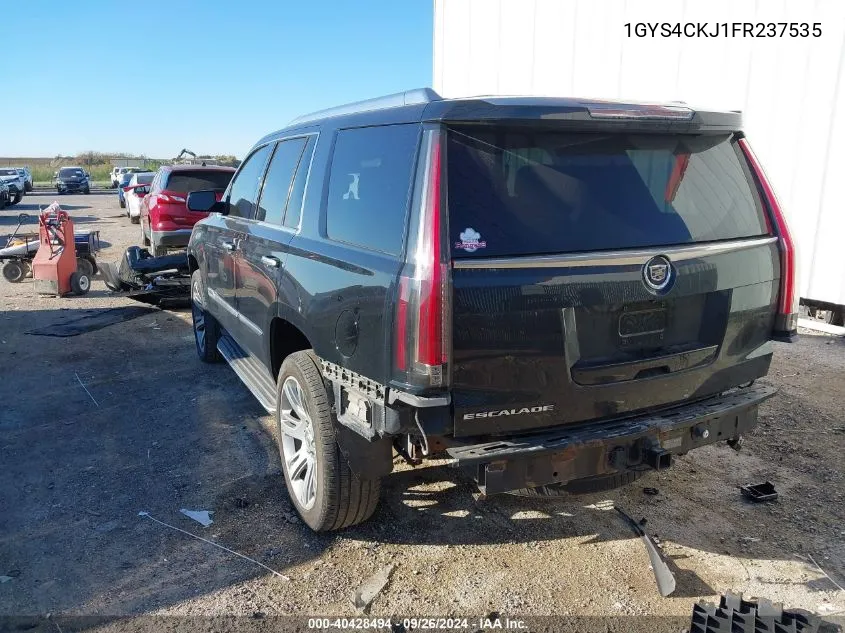 1GYS4CKJ1FR237535 2015 Cadillac Escalade Premium