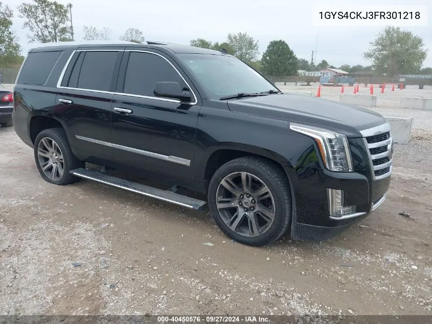 1GYS4CKJ3FR301218 2015 Cadillac Escalade Premium