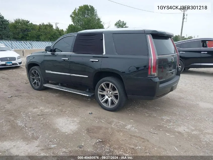 1GYS4CKJ3FR301218 2015 Cadillac Escalade Premium