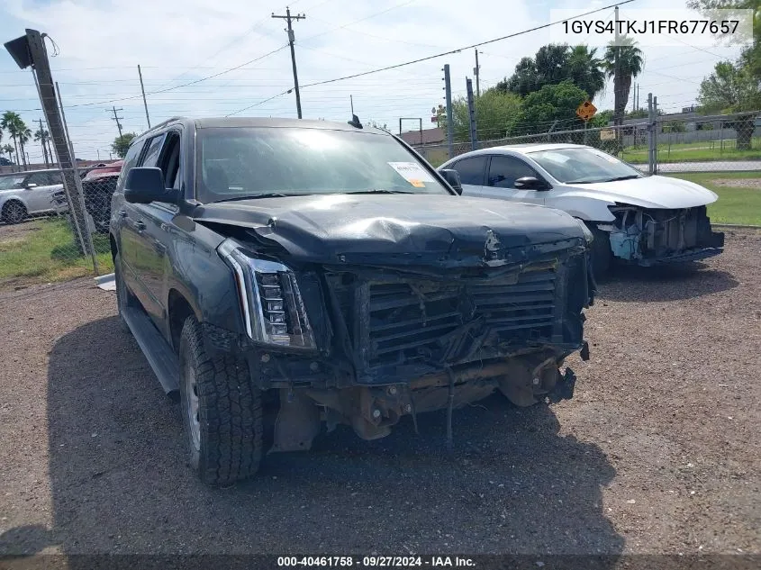 1GYS4TKJ1FR677657 2015 Cadillac Escalade Esv Premium