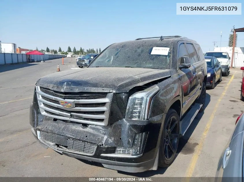 2015 Cadillac Escalade Premium VIN: 1GYS4NKJ5FR631079 Lot: 40467194