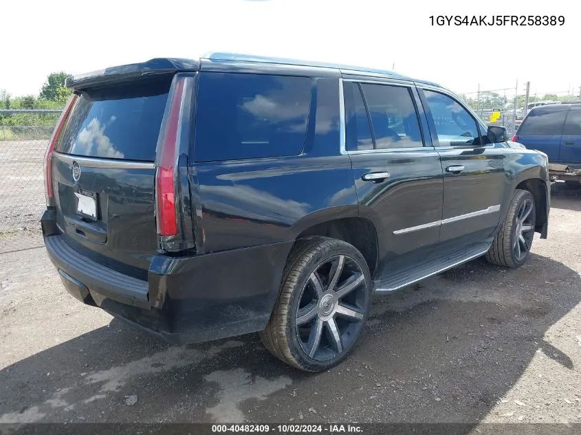 1GYS4AKJ5FR258389 2015 Cadillac Escalade Standard