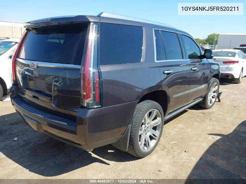 1GYS4NKJ5FR520211 2015 Cadillac Escalade Premium