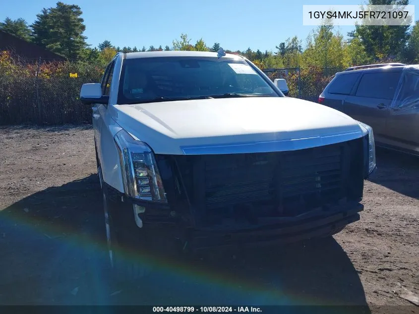 2015 Cadillac Escalade Luxury VIN: 1GYS4MKJ5FR721097 Lot: 40498799