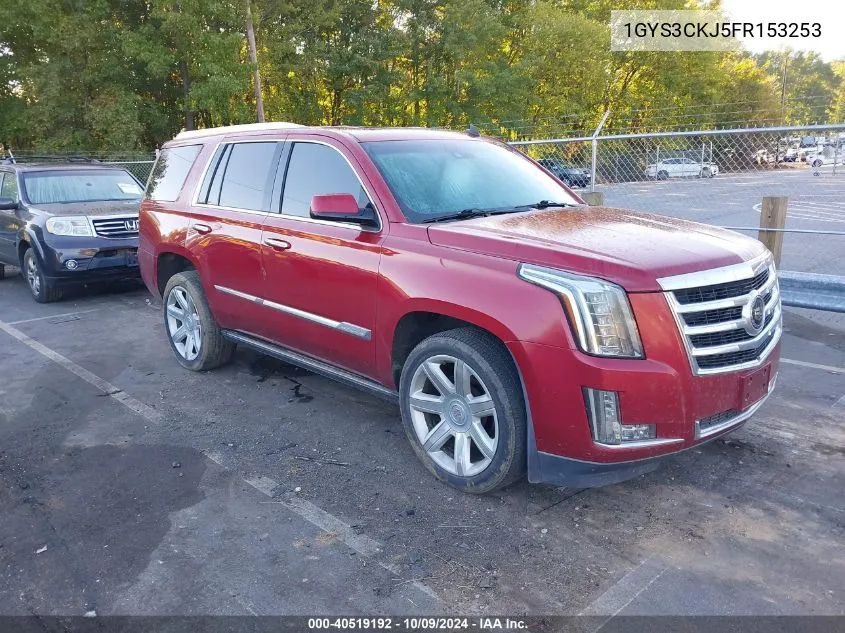 2015 Cadillac Escalade Premium VIN: 1GYS3CKJ5FR153253 Lot: 40519192