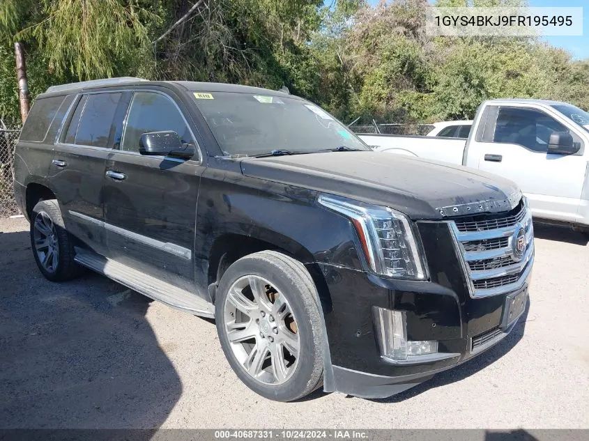 2015 Cadillac Escalade Luxury VIN: 1GYS4BKJ9FR195495 Lot: 40687331