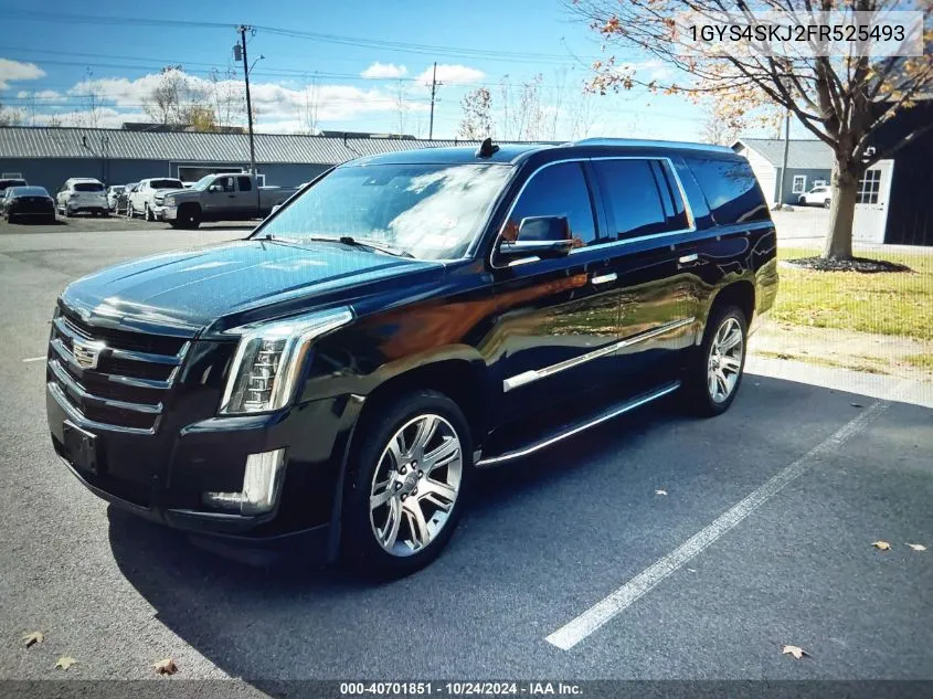 2015 Cadillac Escalade Esv Luxury VIN: 1GYS4SKJ2FR525493 Lot: 40701851