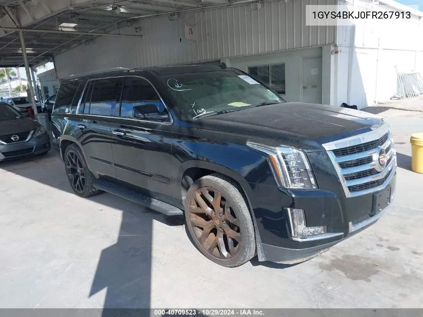 2015 Cadillac Escalade Luxury VIN: 1GYS4BKJ0FR267913 Lot: 40709523