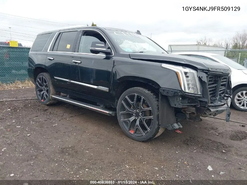 2015 Cadillac Escalade Premium VIN: 1GYS4NKJ9FR509129 Lot: 40836853