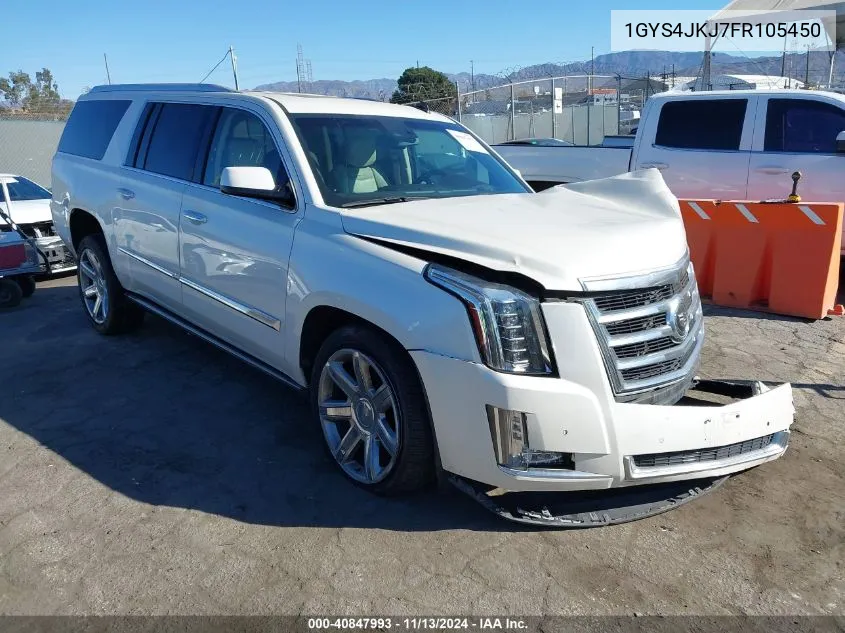 1GYS4JKJ7FR105450 2015 Cadillac Escalade Esv Premium