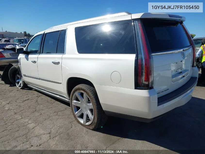 1GYS4JKJ7FR105450 2015 Cadillac Escalade Esv Premium