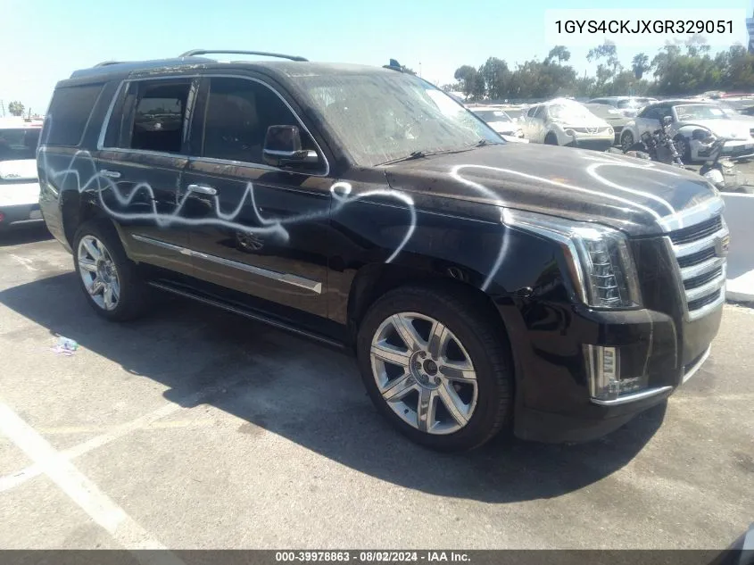 1GYS4CKJXGR329051 2016 Cadillac Escalade Premium Collection