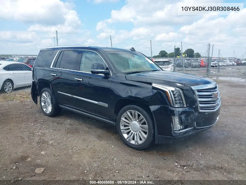 1GYS4DKJ3GR308466 2016 Cadillac Escalade Platinum