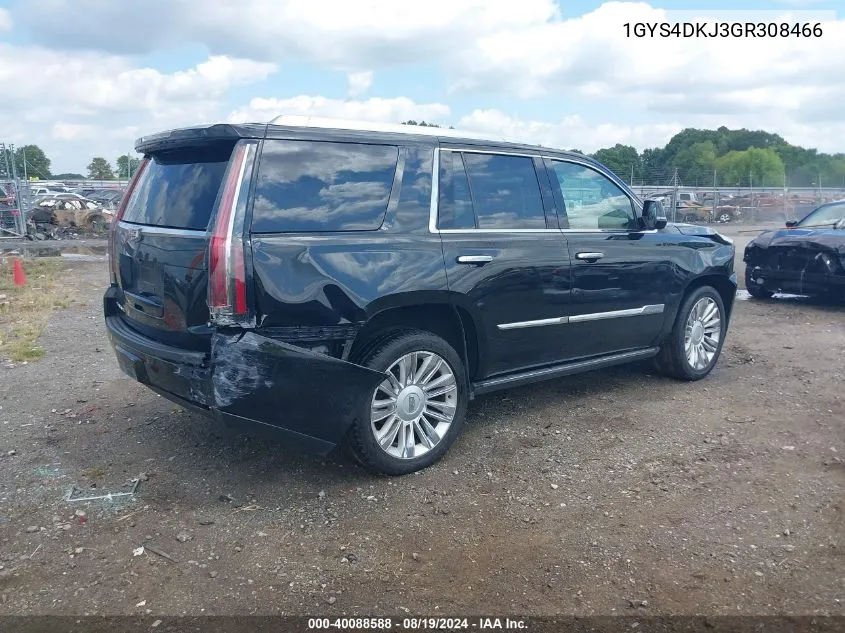 1GYS4DKJ3GR308466 2016 Cadillac Escalade Platinum