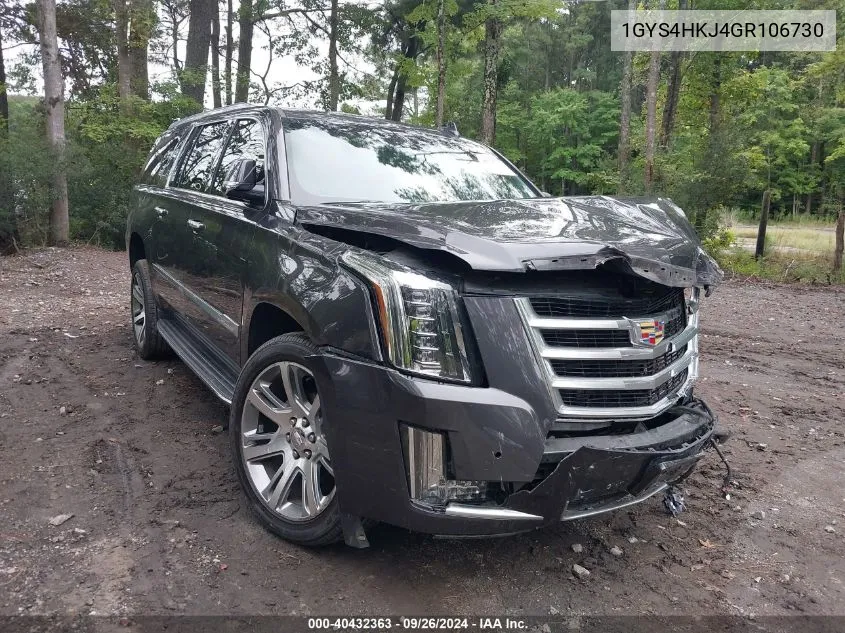 1GYS4HKJ4GR106730 2016 Cadillac Escalade Esv Luxury