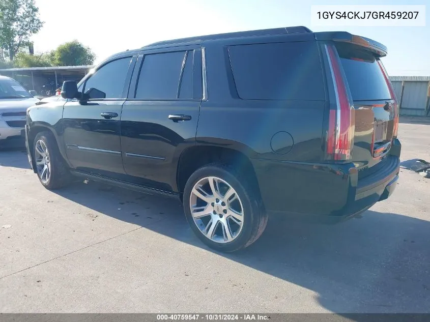 2016 Cadillac Escalade Premium Collection VIN: 1GYS4CKJ7GR459207 Lot: 40759547