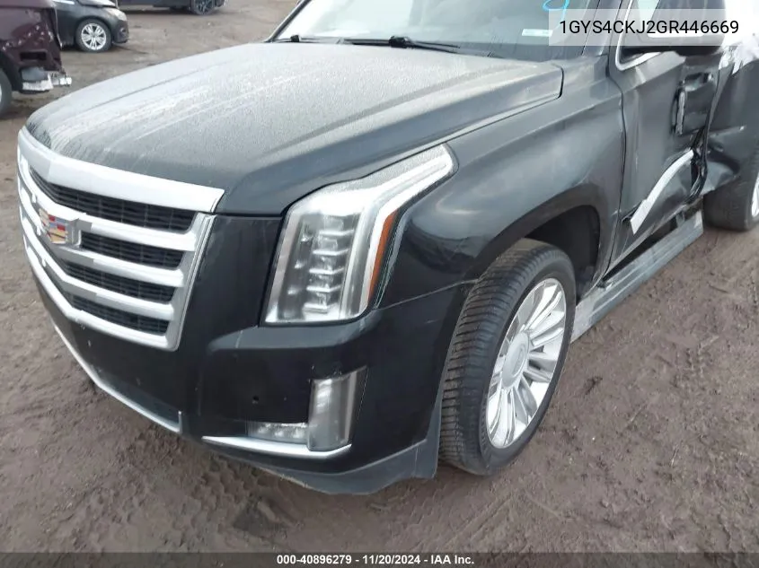 2016 Cadillac Escalade Premium Collection VIN: 1GYS4CKJ2GR446669 Lot: 40896279