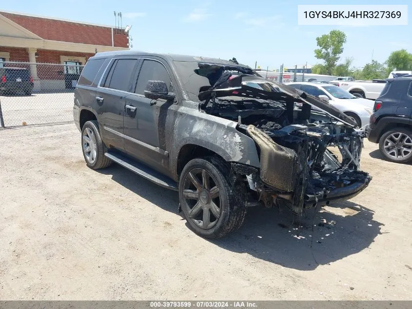 2017 Cadillac Escalade Luxury VIN: 1GYS4BKJ4HR327369 Lot: 39793599