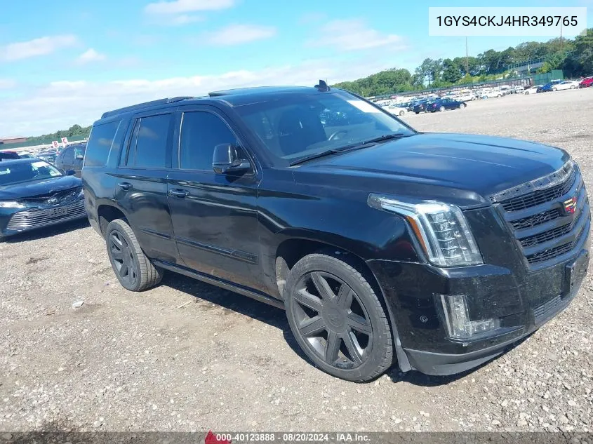 1GYS4CKJ4HR349765 2017 Cadillac Escalade Premium Luxury