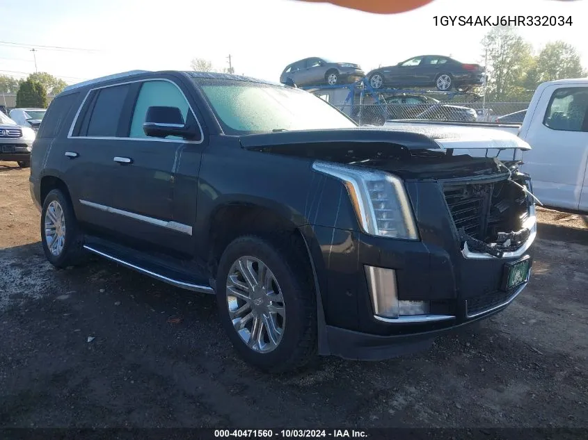 1GYS4AKJ6HR332034 2017 Cadillac Escalade Standard