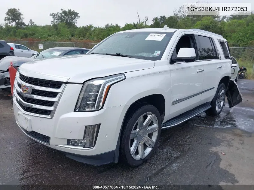 2017 Cadillac Escalade Luxury VIN: 1GYS3BKJ4HR272053 Lot: 40577864