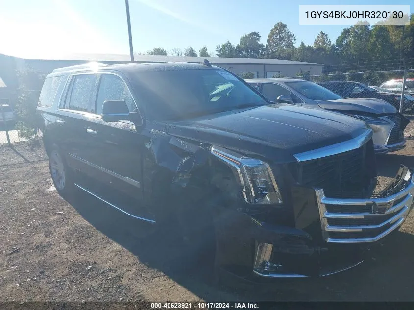 2017 Cadillac Escalade Luxury VIN: 1GYS4BKJ0HR320130 Lot: 40623921