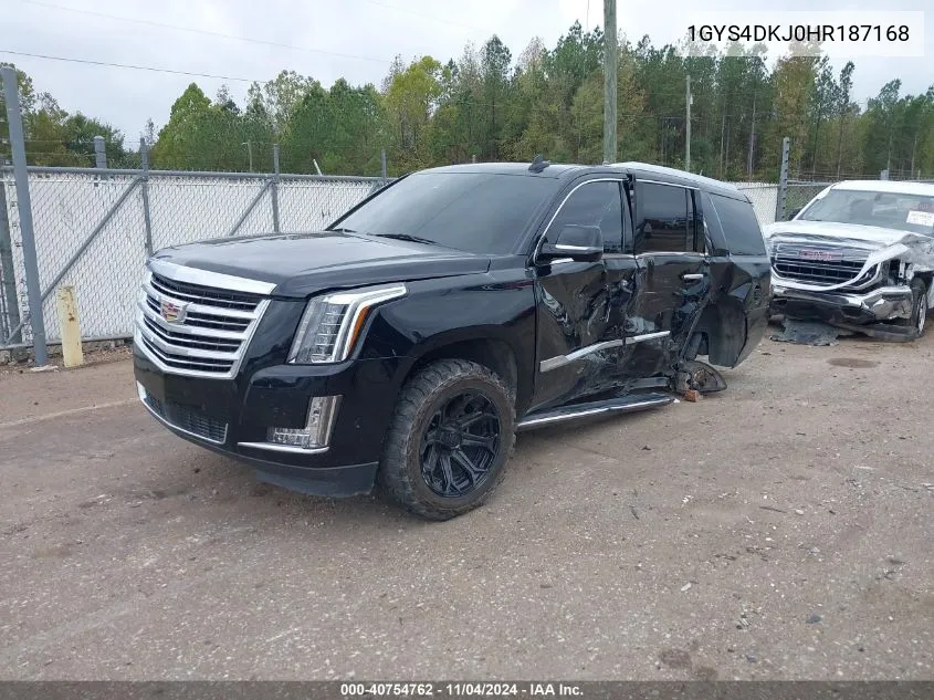 2017 Cadillac Escalade Platinum VIN: 1GYS4DKJ0HR187168 Lot: 40754762