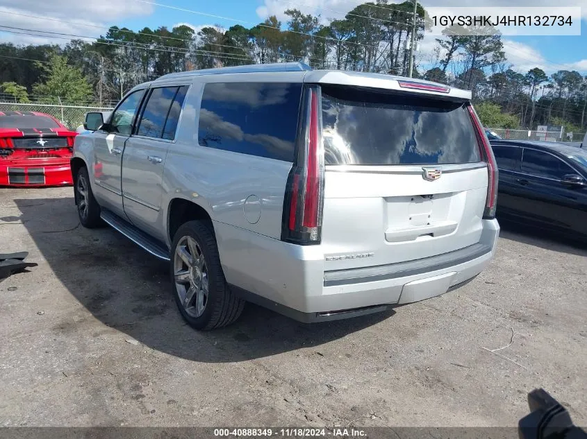 2017 Cadillac Escalade Luxury VIN: 1GYS3HKJ4HR132734 Lot: 40888349