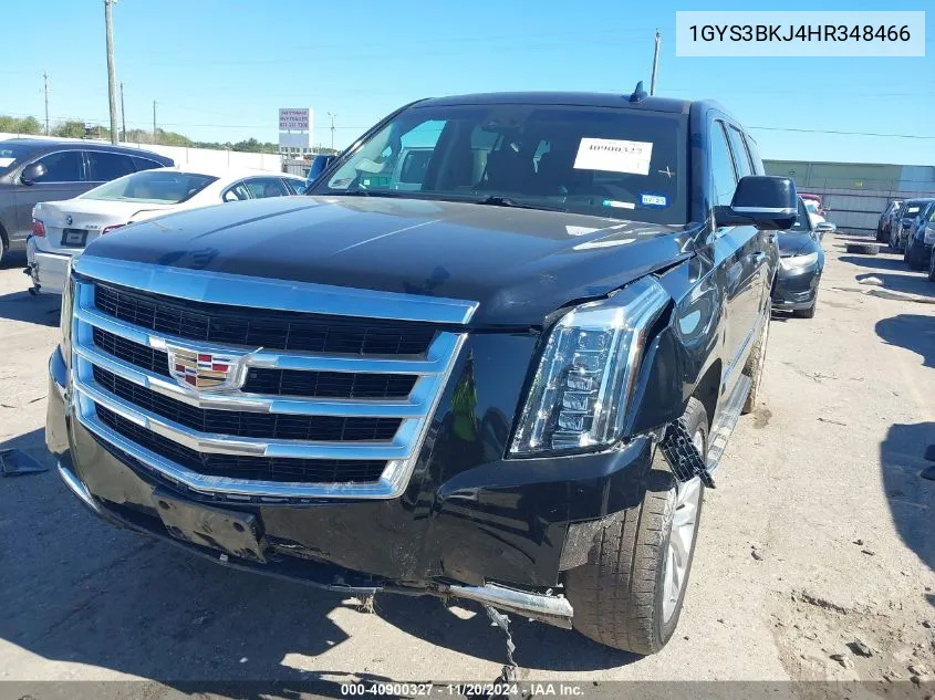 2017 Cadillac Escalade Luxury VIN: 1GYS3BKJ4HR348466 Lot: 40900327