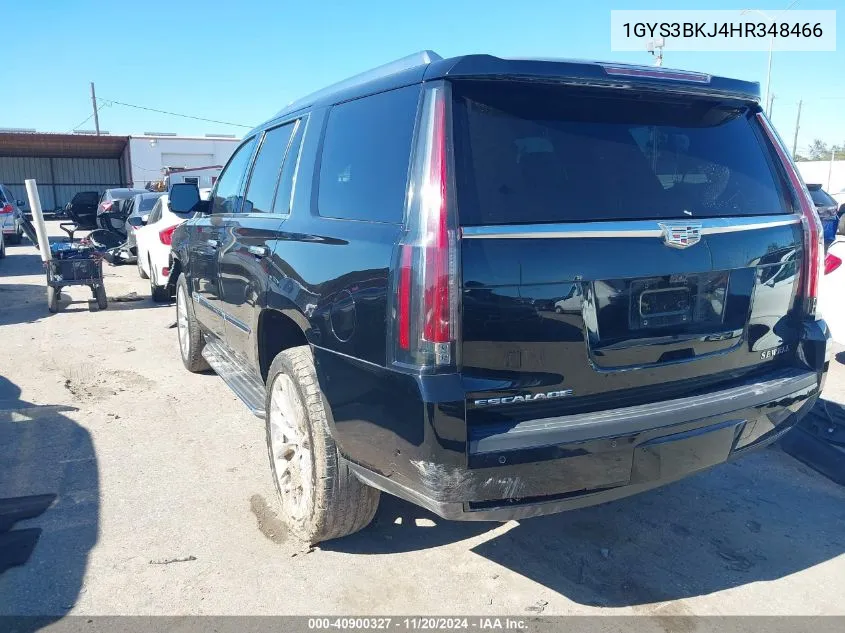 2017 Cadillac Escalade Luxury VIN: 1GYS3BKJ4HR348466 Lot: 40900327