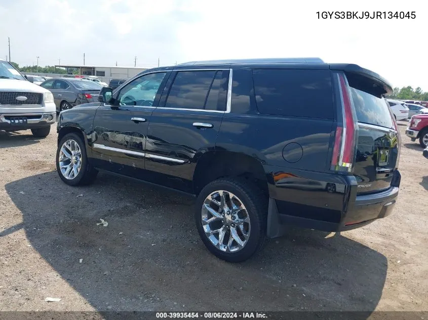 1GYS3BKJ9JR134045 2018 Cadillac Escalade Luxury