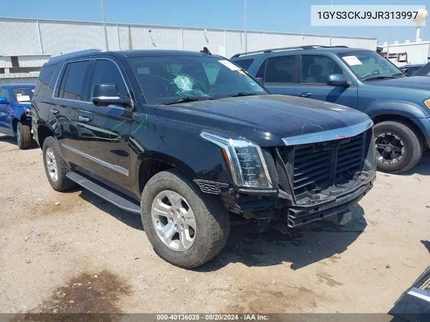 2018 Cadillac Escalade Premium Luxury VIN: 1GYS3CKJ9JR313997 Lot: 40136025