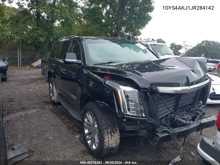 2018 Cadillac Escalade VIN: 1GYS4AKJ1JR284142 Lot: 40376363