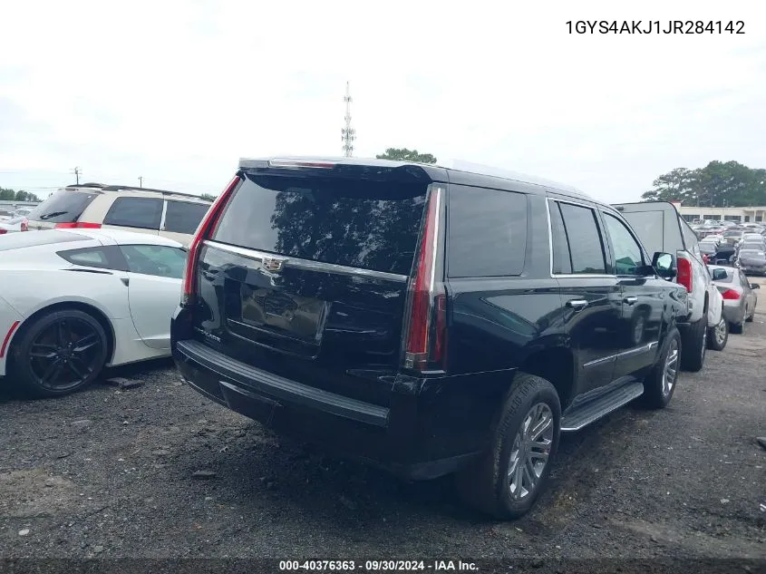 1GYS4AKJ1JR284142 2018 Cadillac Escalade