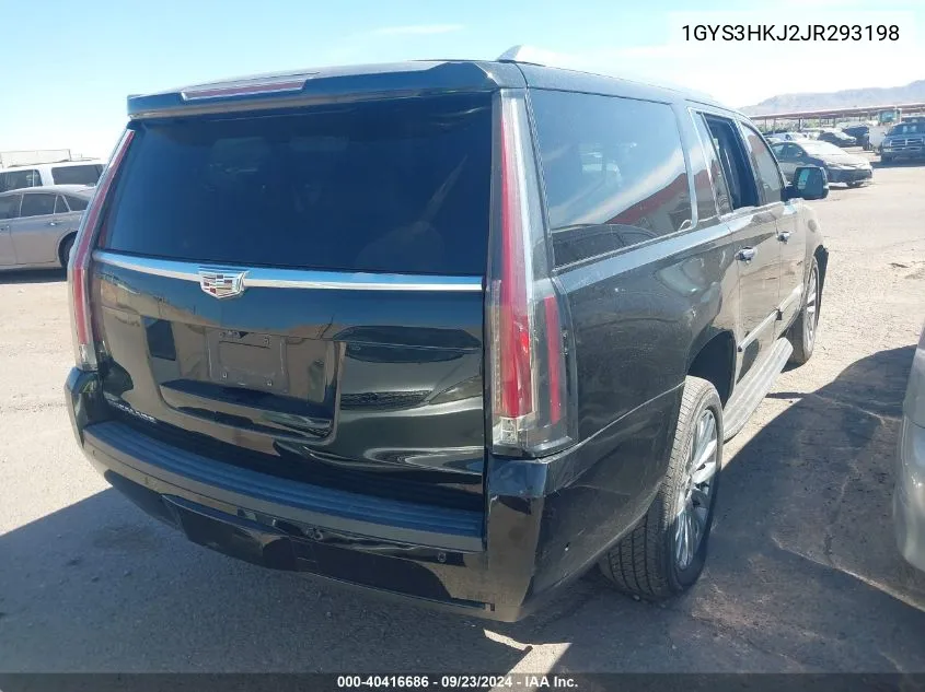 2018 Cadillac Escalade Esv Luxury VIN: 1GYS3HKJ2JR293198 Lot: 40416686