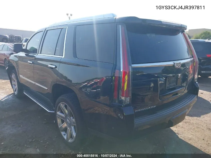 1GYS3CKJ4JR397811 2018 Cadillac Escalade Premium Luxury