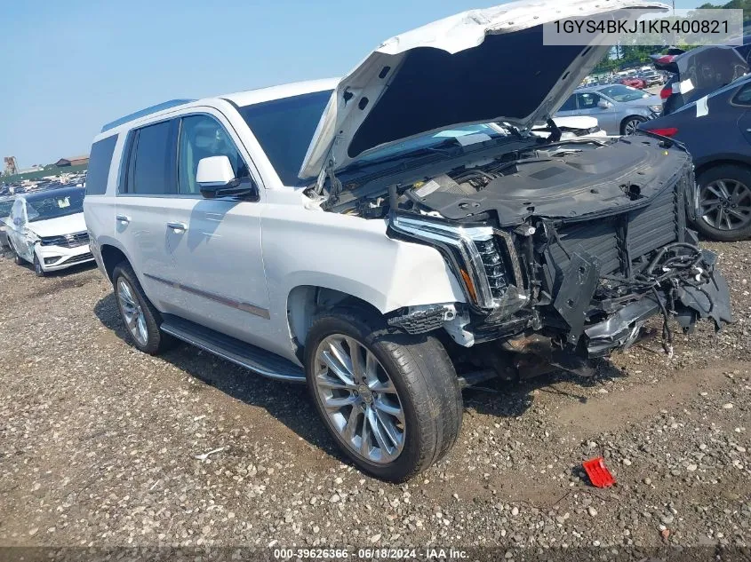 2019 Cadillac Escalade Luxury VIN: 1GYS4BKJ1KR400821 Lot: 39626366