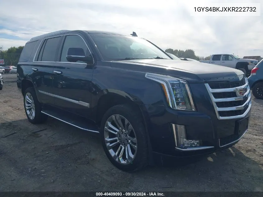 1GYS4BKJXKR222732 2019 Cadillac Escalade Luxury