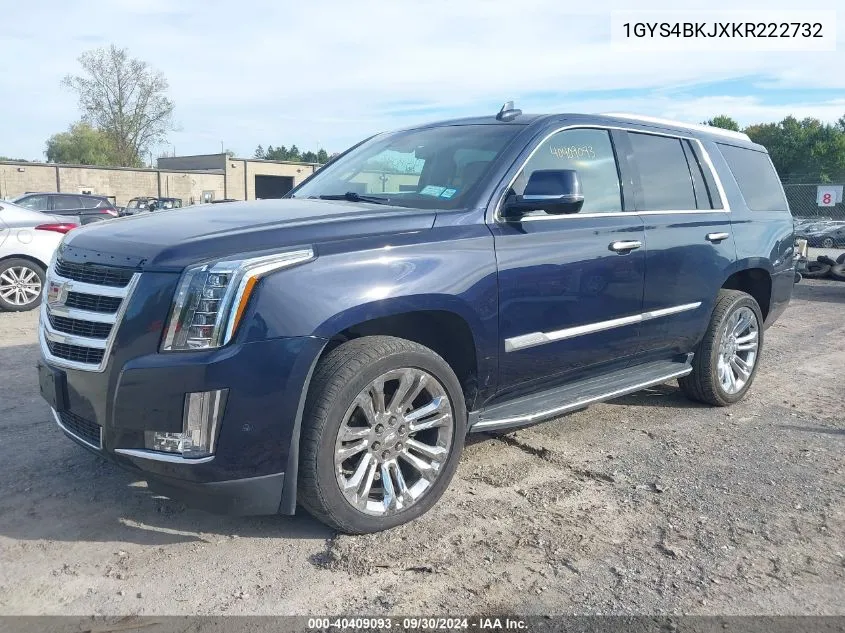 1GYS4BKJXKR222732 2019 Cadillac Escalade Luxury