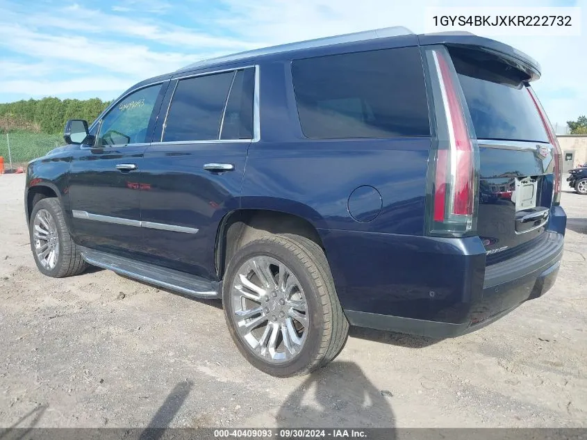 2019 Cadillac Escalade Luxury VIN: 1GYS4BKJXKR222732 Lot: 40409093