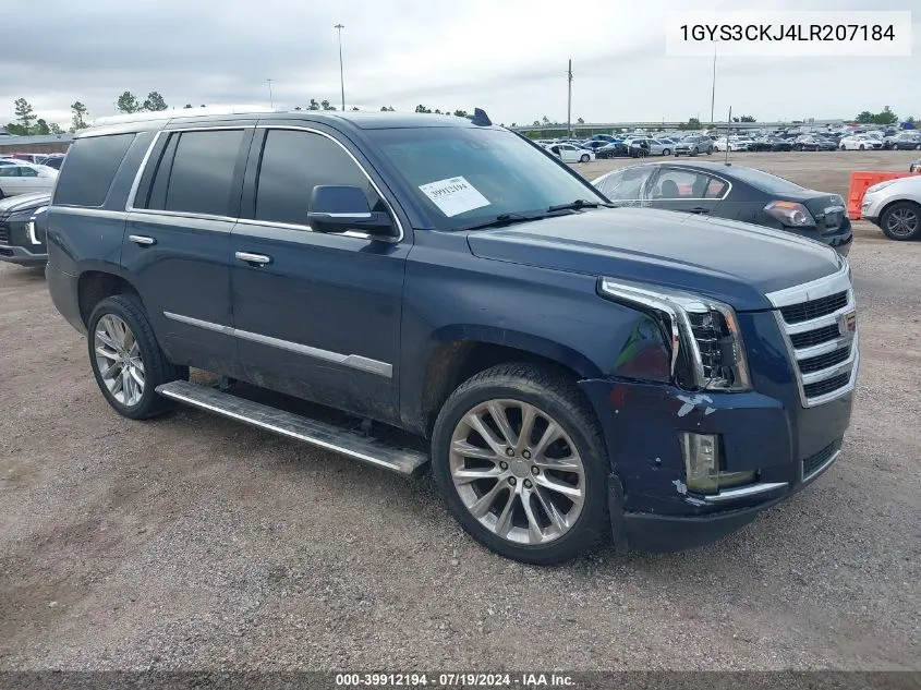 1GYS3CKJ4LR207184 2020 Cadillac Escalade 2Wd Premium Luxury