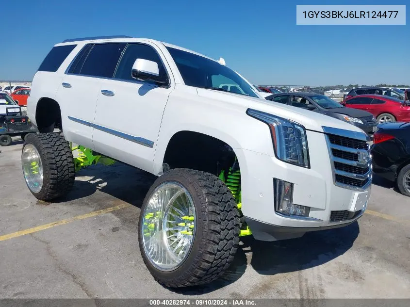 2020 Cadillac Escalade Luxury VIN: 1GYS3BKJ6LR124477 Lot: 40282974