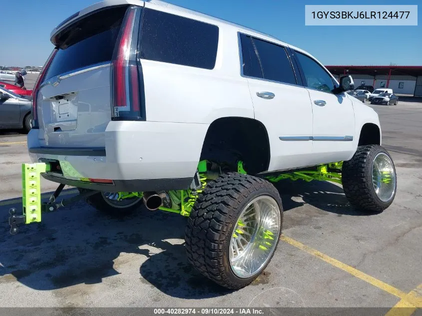 2020 Cadillac Escalade Luxury VIN: 1GYS3BKJ6LR124477 Lot: 40282974