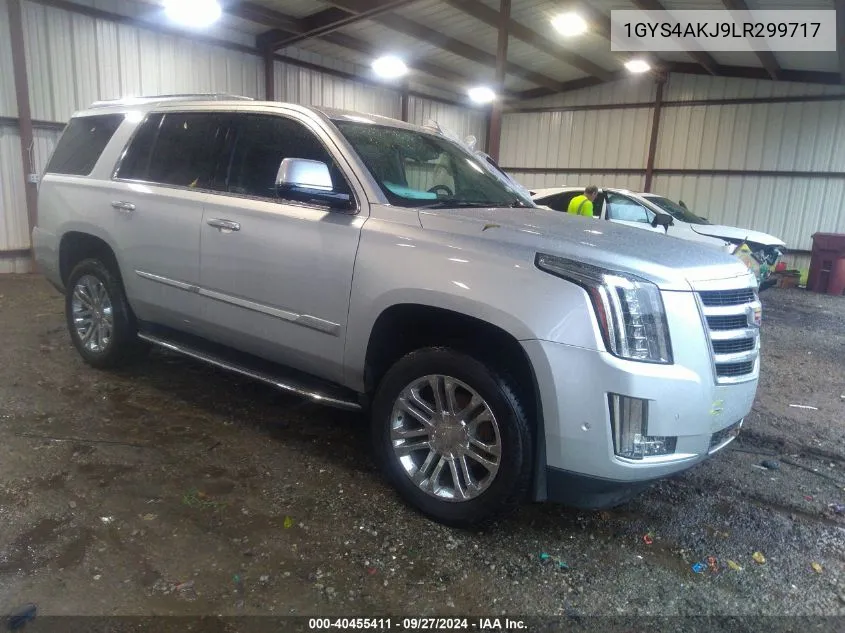 2020 Cadillac Escalade 4Wd VIN: 1GYS4AKJ9LR299717 Lot: 40455411