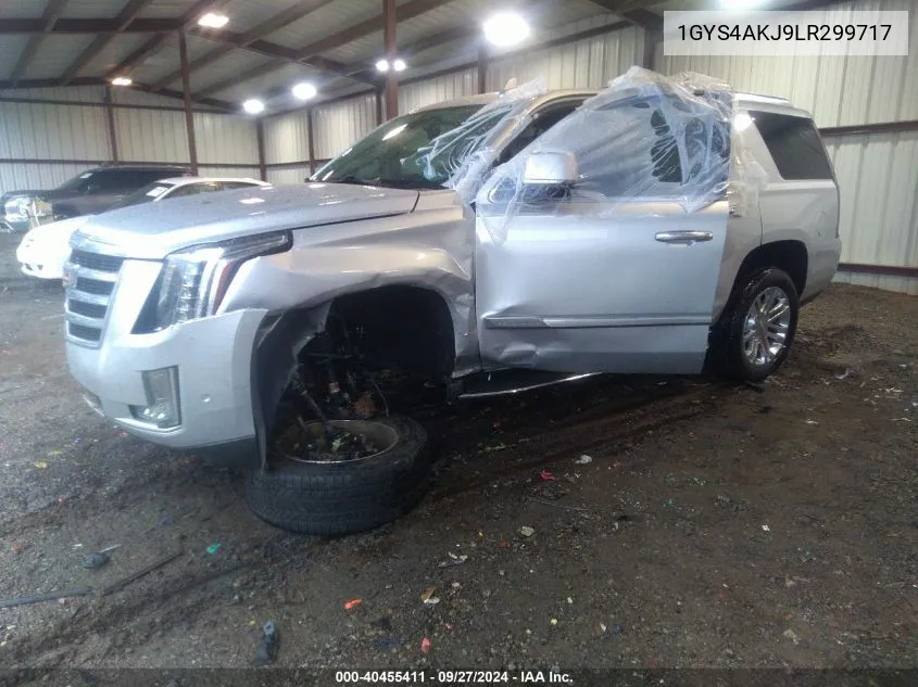 2020 Cadillac Escalade 4Wd VIN: 1GYS4AKJ9LR299717 Lot: 40455411