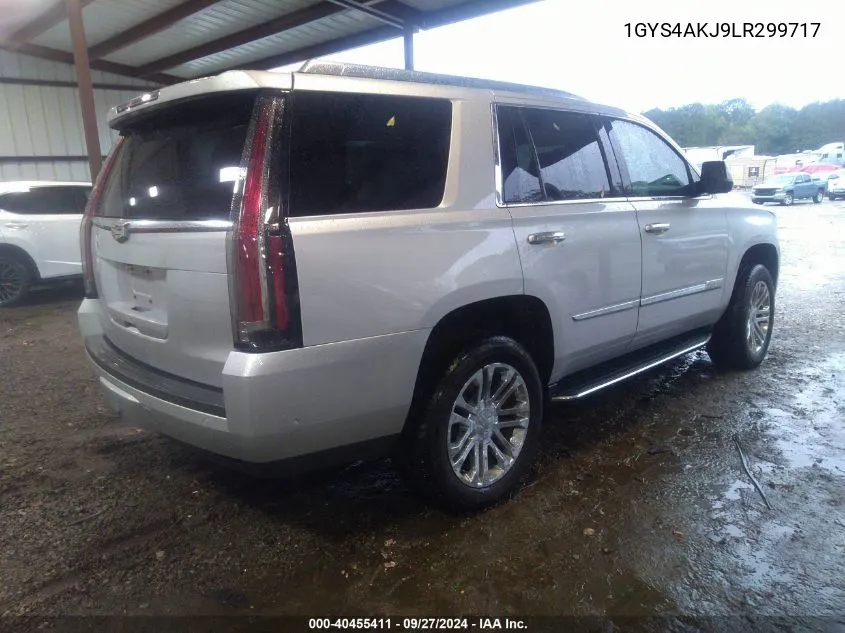 2020 Cadillac Escalade 4Wd VIN: 1GYS4AKJ9LR299717 Lot: 40455411