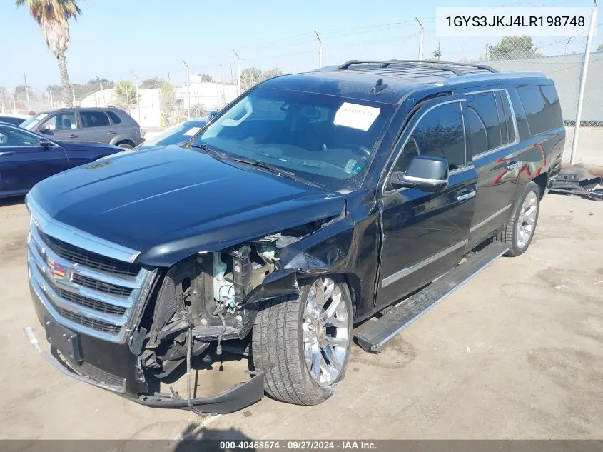 1GYS3JKJ4LR198748 2020 Cadillac Escalade Esv 2Wd Premium Luxury